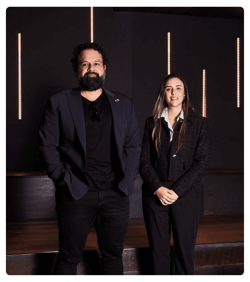Eduardo Cruz y Marisol Garcia Tobon, directores de Flexi Legal